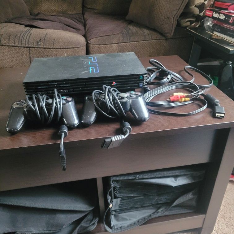 Playstation 2 Console And Games