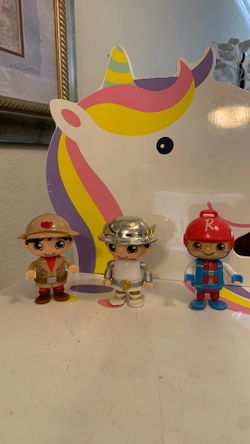 RAYAN’S WORLD set of 3 figures