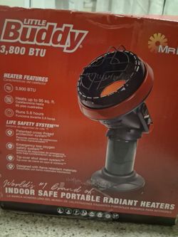 Portable propane mini heater