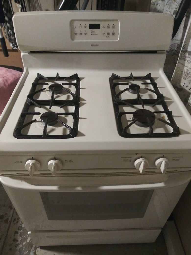 Kenmore stove (gas)