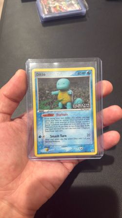 Ditto Squirtle Delta Species HOLO Stamped