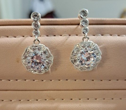 Beautiful Cubic Zurconia Dangles