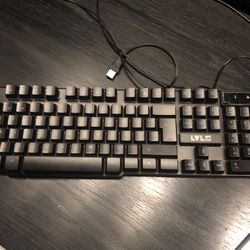 Quiet Black RGB Keyboard