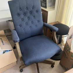 Padded Office Chair Swivel And Adjustable  