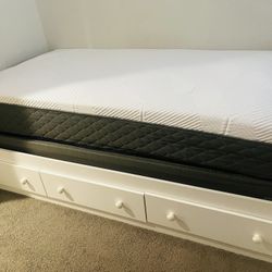Twin Hybrid Mattress & Base  