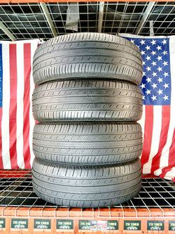 ✅ 4 Used Tires  P265/60R18 MICHELIN PREMIER A/S ALL SEASON TRUCK JEEP 265 60 18