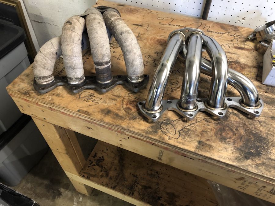 H22 headers accord civic cb7 h22a