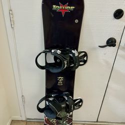 132cm Kids Snowboard With Bindings