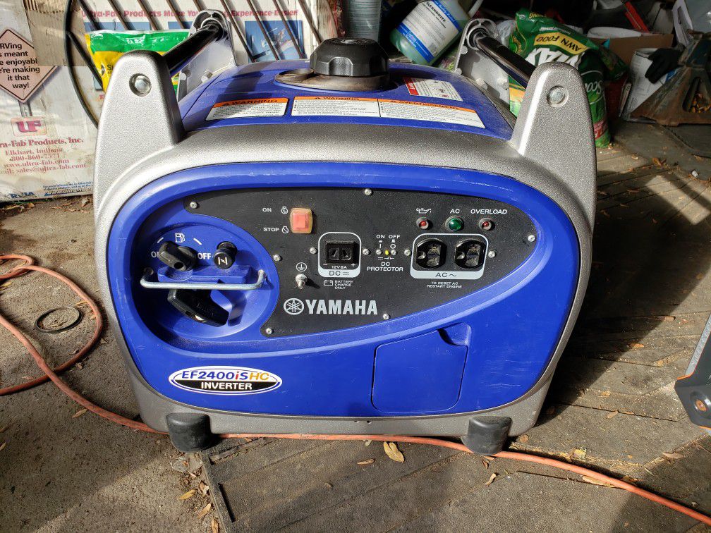 Yamaha 2400 w generator works good