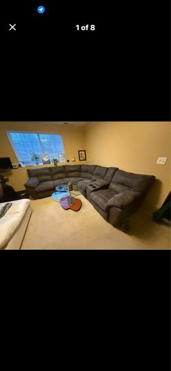 Moving nice sectional