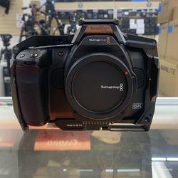 BlackMagic Pocket Cinema Camera 6k Pro Preowned
