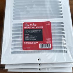 10x8 Ceiling Registers 