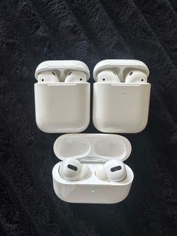 3 Apple AirPods sell as is all 3 for $100