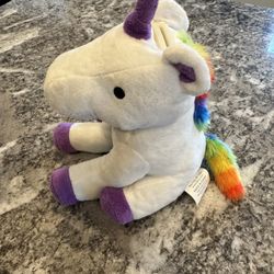 Toddler Unicorn Plush Coin Bank 