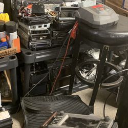 Storage Room Full Of Car Parts 