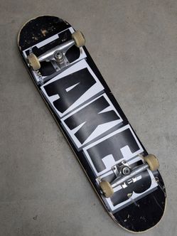 Baker Brand Logo Skateboard Complete - 8.25" Black/White