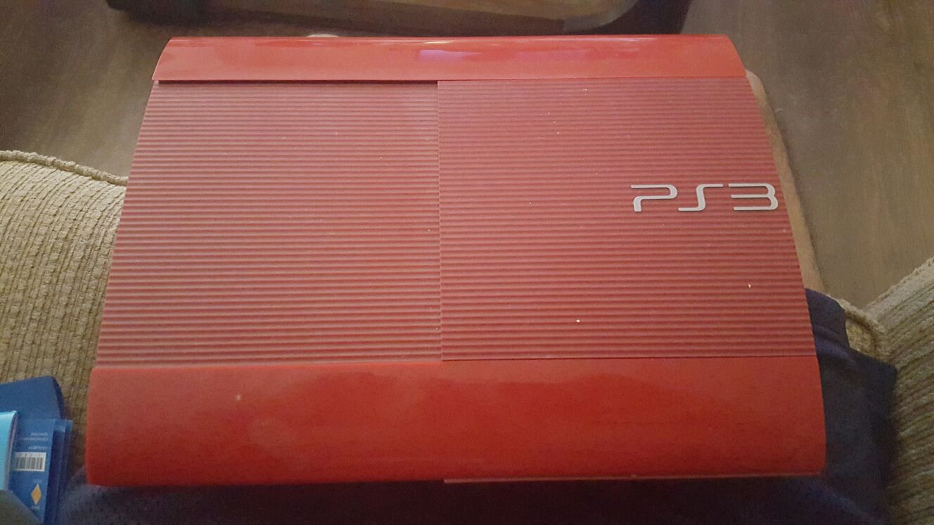 PS3 red limited edition