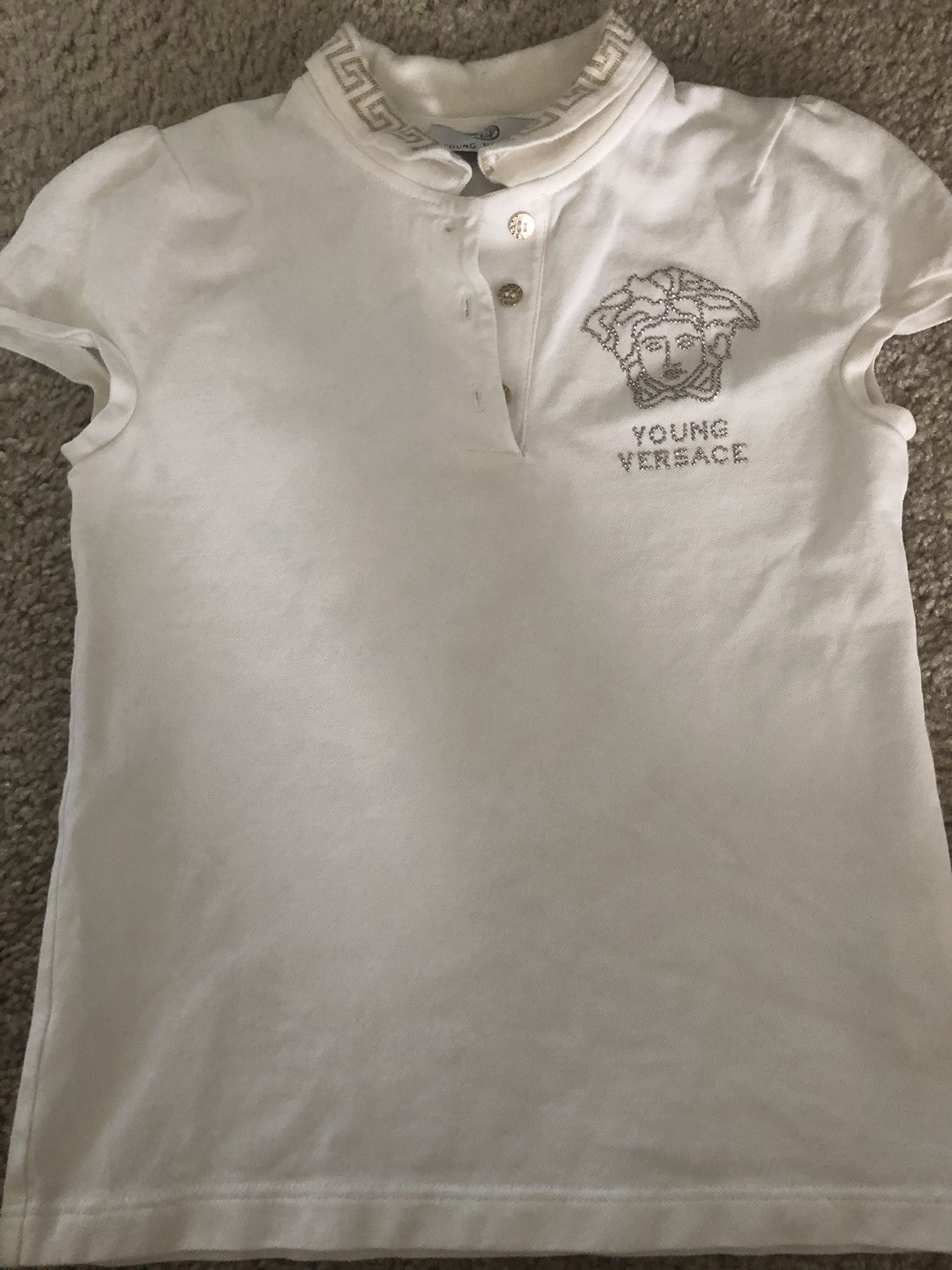 Kids Little Girl Versace shirt