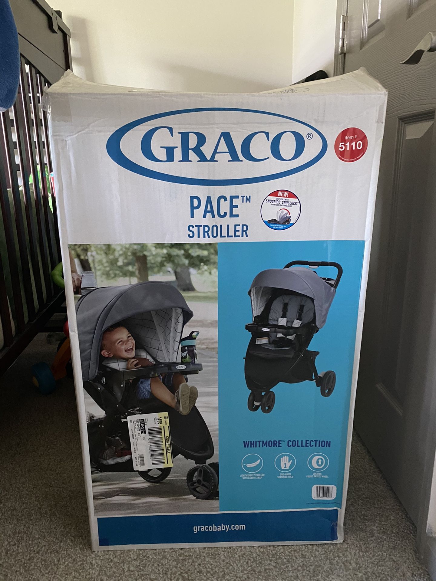 Graco stroller. used only twice. Bought from Target. Smoke and pet free.