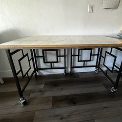 Table with wheels