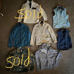 patagonia jackets and vest different sizes and different prices, good conditions payments by zelle or paypal plus shipping