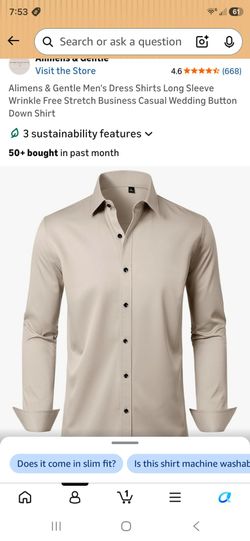 Mens XL dress shirt