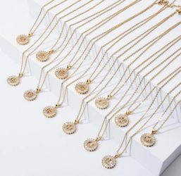 Initial Letter Necklaces