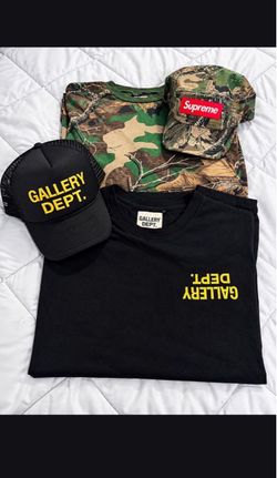 Supreme & Gallery Dept. shirt & Hat SALE OR TRADE