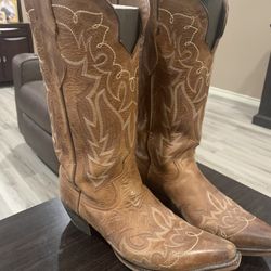 Nice BootJack Justin Ladies Size 10 Boots