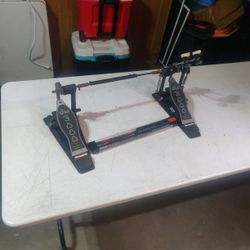 DW 3000 Double Bass Pedals W New Metallica Liars Ahead Sticks