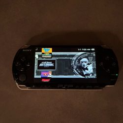 Black PSP with any games you want!