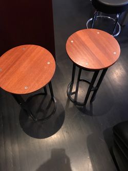 Bar stools steel great quality