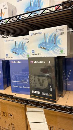 VSee Box V6 Max V See Box V6 Plus Superbox S7 Max Super Box S6 Max - Smart TV Boxes