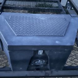 Trailer Tongue Tools Storage Box. 