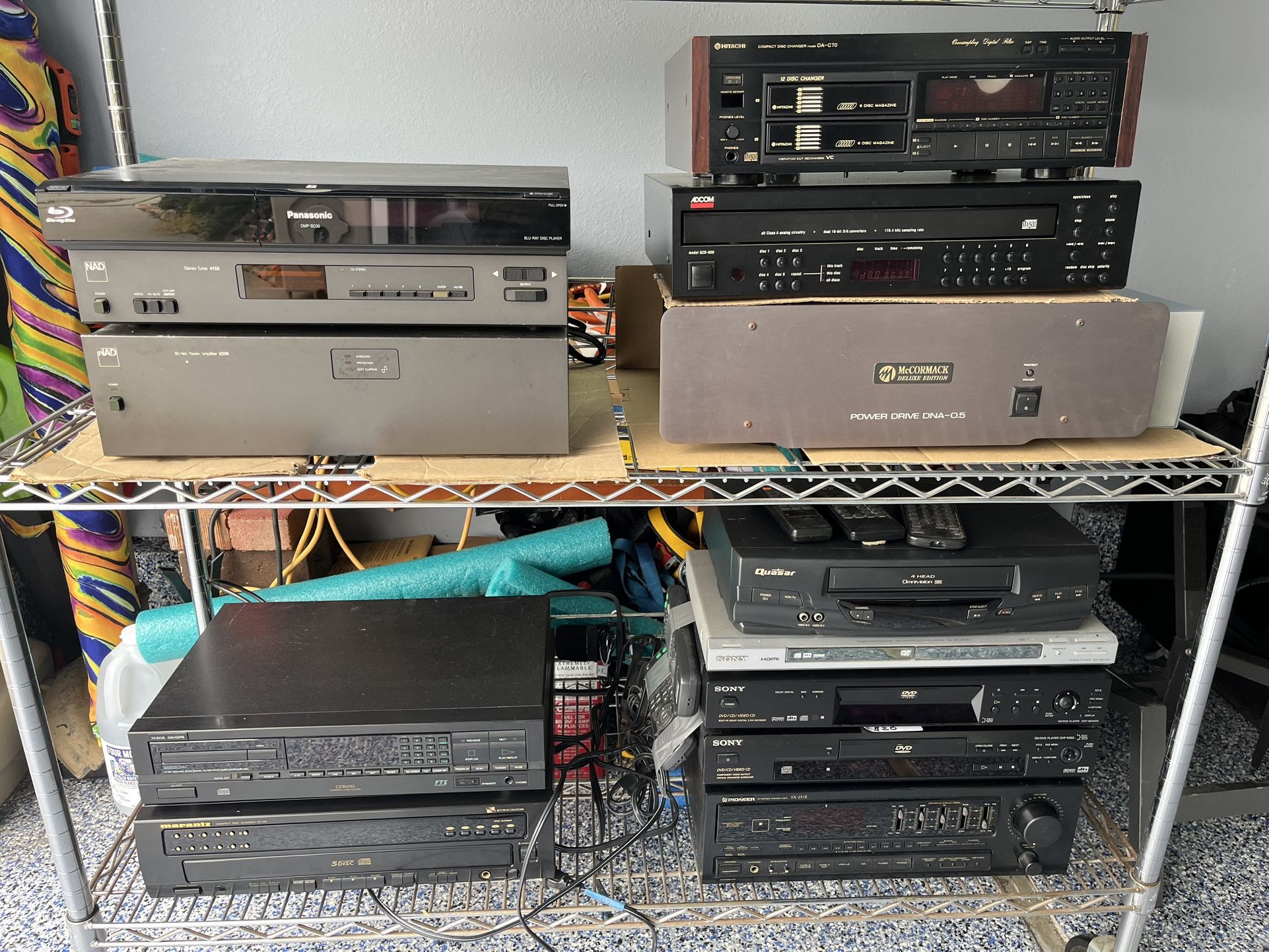 Stereo Electronics High End Amplifiers Pioneer Marantz Classe’ Nad