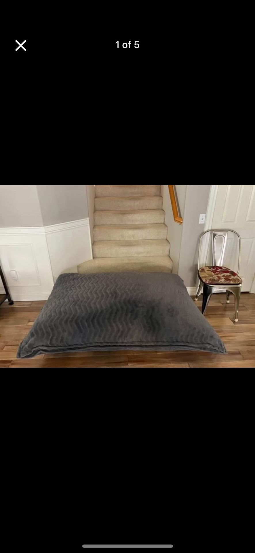 crash floor pillow bean bag