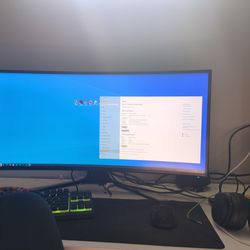 Alienware Curved 1440p Monitor 120hz