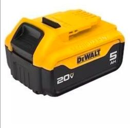 New Dewalt battery