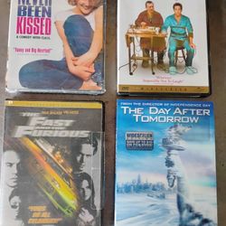 Four DVD's Movies