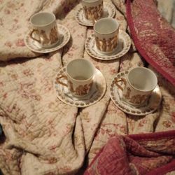 Royal Crown Roman Festival Tea Set Vintage 