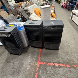 Evaporative Air Cooler, 1800 CFM Swamp Cooler with 5.3 Gal Water Tank & 6 Ice Packs, 3 Modes & 3 Speeds, 120° Oscillation, 12H Timer, Portable Air Coo