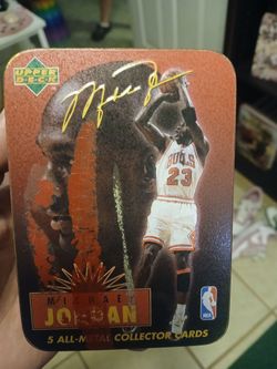 Michael jordan metal cards