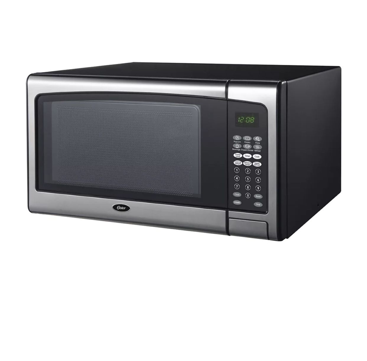 Oster 1.3-Cu.-Ft. Countertop Microwave - Stainless Steel Trim