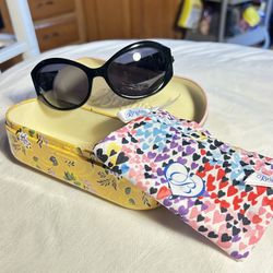 D-2. Brighton Oval Fly Wrap Czarina Jewel Sunglasses