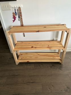 New heavy duty maple wood rack