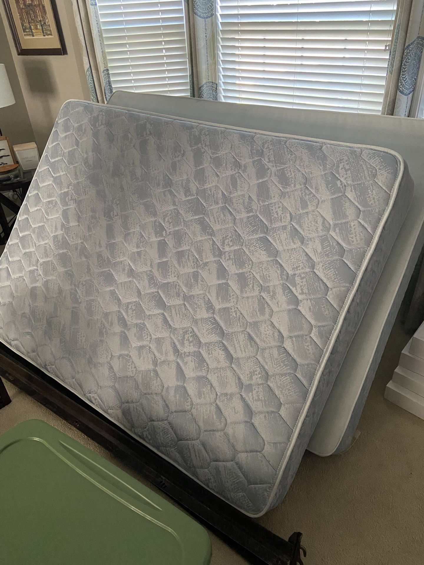 Full Size Mattress + Box Spring β $150 OBO