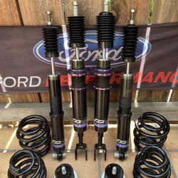 Used Great Condition 02-08 AUDI A4 (FWD & AWD) D2 RACING COILOVERS- RS