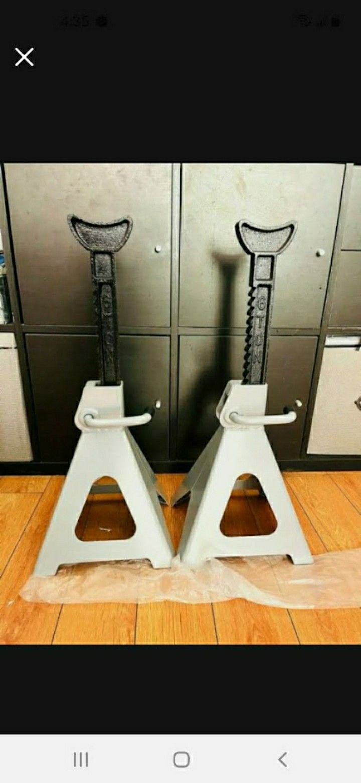 6 Ton Jack Stands New $60.00 Firm A Pair