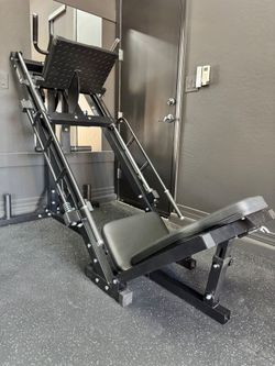 NEW LEG PRESS AND HACK SQUAT EXERCISE GYM MACHINE - FREE DELIVERY