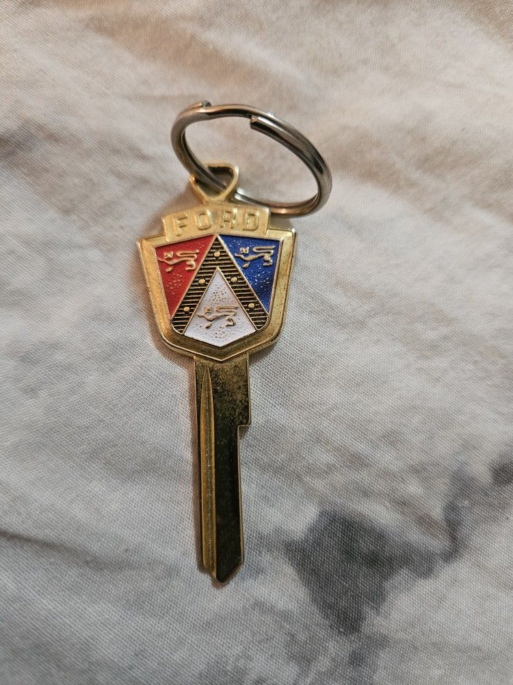 Vintage Blank Ford Key
